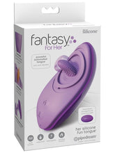Fantasy For Her Her Silicone Fun Tongue Clitoral Vibrator